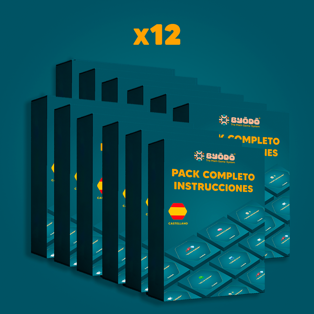 PACK COMPLETO INSTRUCCIONES BYŌDŌ® (6 JUEGOS)  TERAPACK (X12)