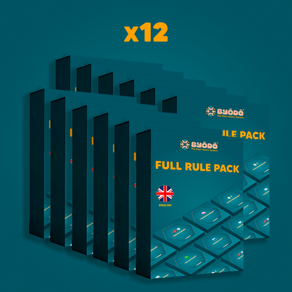 PACK COMPLETO INSTRUCCIONES BYŌDŌ® (6 JUEGOS)  TERAPACK (X12)
