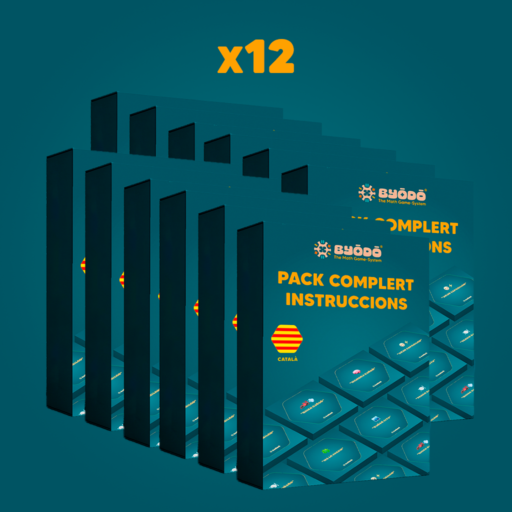 PACK COMPLETO INSTRUCCIONES BYŌDŌ® (6 JUEGOS)  TERAPACK (X12)