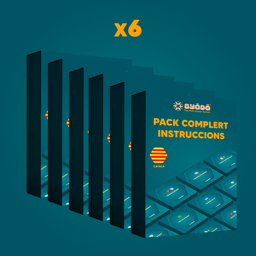 PACK COMPLETO INSTRUCCIONES BYŌDŌ® (6 JUEGOS)  MEGAPACK (X6)