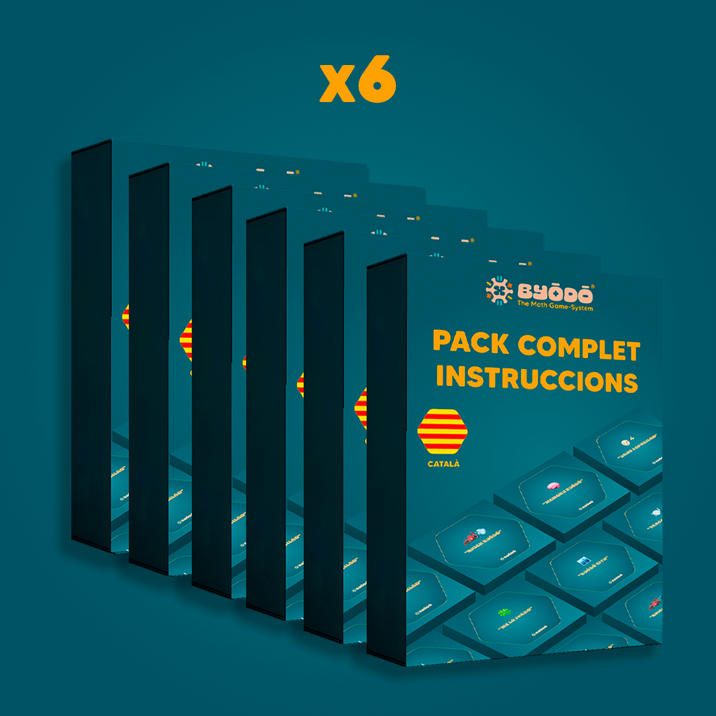 PACK COMPLETO INSTRUCCIONES BYŌDŌ® (6 JUEGOS)  MEGAPACK (X6)