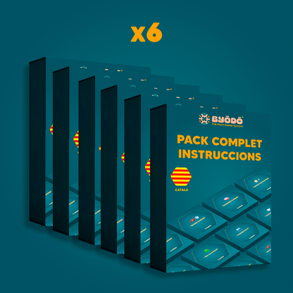 PACK COMPLETO INSTRUCCIONES BYŌDŌ® (6 JUEGOS)  MEGAPACK (X6)