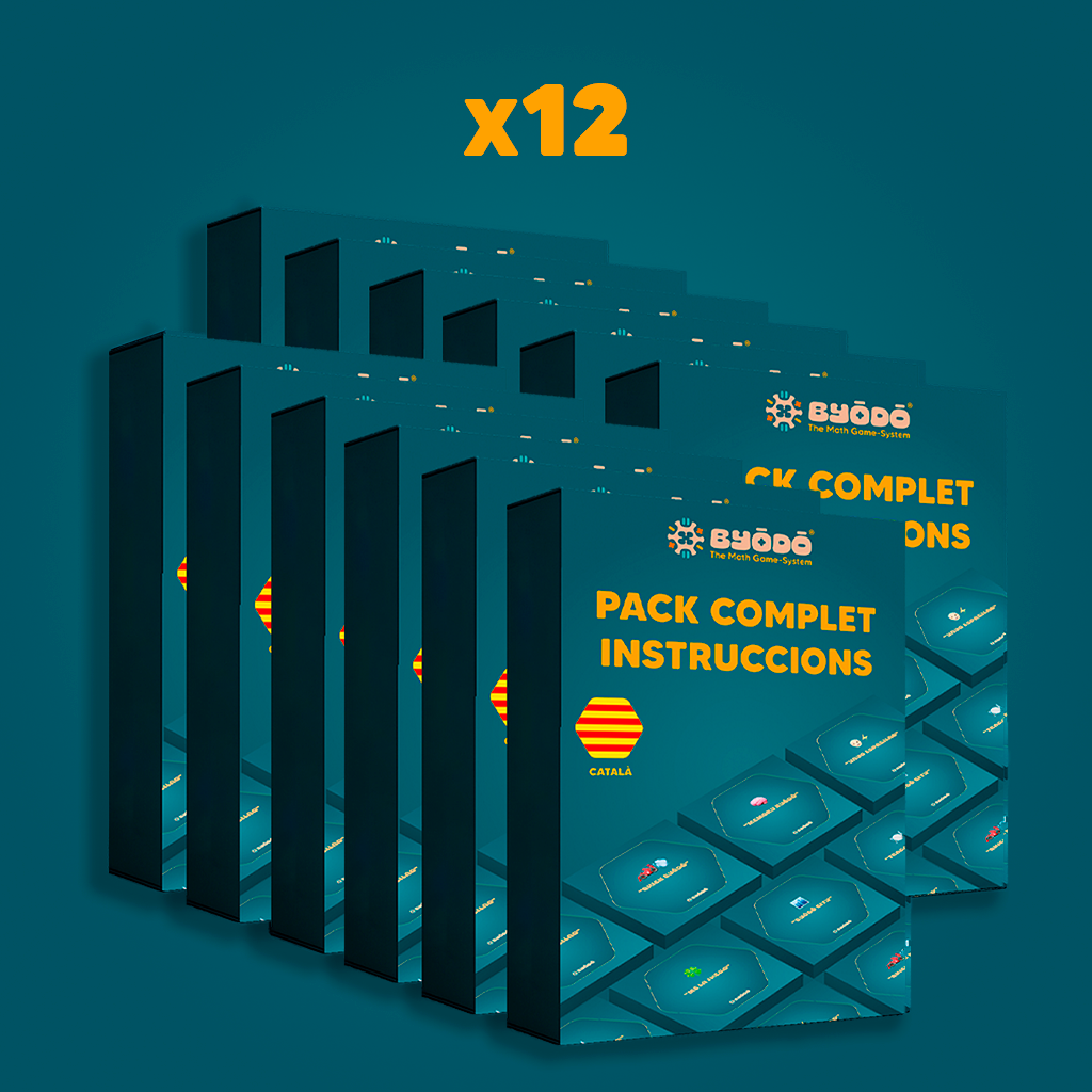 PACK COMPLETO INSTRUCCIONES BYŌDŌ® (6 JUEGOS)  TERAPACK (X12)
