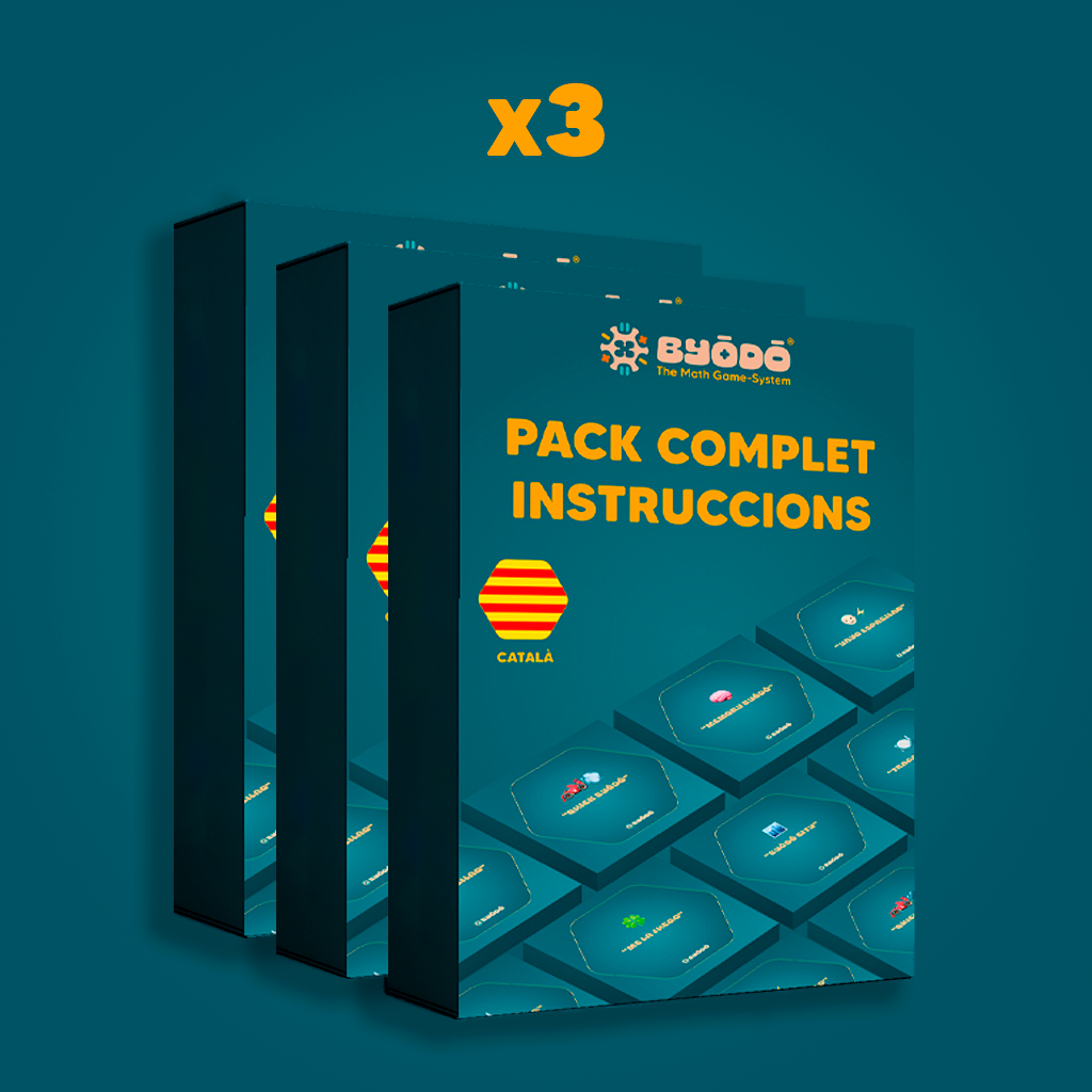 PACK COMPLETO INSTRUCCIONES BYŌDŌ® (6 JUEGOS)  KILOPACK (X3)